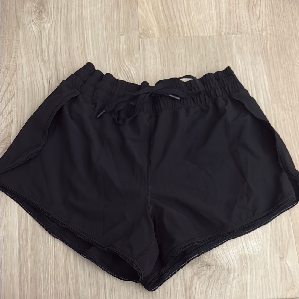 Women's Black Athletic Shorts